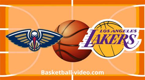 New Orleans Pelicans vs Los Angeles Lakers Dec 7, 2023 Game .